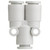 SMC KQ2U10-00A-X35 KQ2U Series Metric Size One-touch Fittings Union "Y"