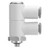 SMC KQ2VD01-32A KQ2VD Series Inch Size One-touch Fittings Double Universal Male Elbow With Gasket Seal
