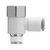 SMC KQ2VF07-34A KQ2VF Series Inch Size One-touch Fittings Universal Female Elbow With Sealant