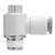 SMC KQ2V09-35AS KQ2V Series Inch Size One-touch Fittings Universal Male Elbow With Sealant