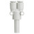 SMC KQ2X08-10A KQ2X Series Metric Size One-touch Fittings Different Diameter Plug-In"Y"