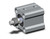 SMC CQ2B16-10DCM Compact Cylinder, Cq2
