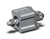 SMC CQ2D16-5DCM Compact Cylinder, Cq2