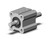 SMC CQ2WA20-10DCM Compact Cylinder, Cq2