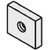 SMC AXT628-6-2 Replacement Parts Connection Fitting B