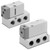 SMC VFA5544-04 VFA3000·5000 Series 5 Port Air Operated Valve Single Unit Base Mounted