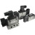 SMC VFR3500-5FZB 4/5 Port Solenoid Valve