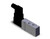SMC VFS2130-5DZ-01T 4/5 Port Solenoid Valve