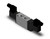 SMC VFS3220-5D-03T Valve Dbl Solenoid Body Pt