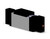 SMC VFS4300-3FZC 5 Port Pilot Operated Valve