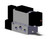 SMC VFS4300-3FZC-04T 4/5 Port Solenoid Valve