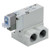 SMC VQZ115-5M1-CP VQZ100 Series 3 Port Solenoid Valve Base Mounted Single Unit