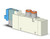 SMC VQZ2120-5LO1-C6 2000 Series 5 Port Valve