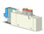 SMC VQZ2120-5LO1-N7T 2000 Series 5 Port Valve
