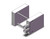 SMC VV100-10FAD2-04U1-C6 Plug-In Connector Type Mfld