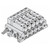 SMC VV5Q51-0303TLD2-W VQ5000 Series 5 Port Solenoid Valve Plug-In Unit Base Mounted L Lead wire cable