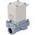 SMC VXZ243FCB Pilot Op 2 Port Solenoid Valve, (N.C.)