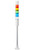 Patlite Rotating Beacon with Horn LR4-502PJBW-RYGBC