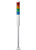 Patlite Rotating Beacon with Horn LR4-4M2PJNW-RYGB