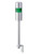 Patlite Rotating Beacon with Alarm LR6-102LJBU-G