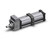 SMC CDLST125TN-400 Cls Cylinder