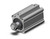 SMC CQ2B50-75DMZ-XC6 Compact Cylinder, Cq2-Z