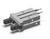 SMC MHZ2-20S-M9BM Gripper, Mhz, Parallel Style Air Gripper