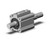 SMC CQ2WA32-25DMZ Compact Cylinder