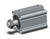 SMC CQ2B40-50DMZ Compact Cylinder, Cq2-Z