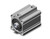SMC CQ2BS50-50DCZ Compact Cylinder, Cq2-Z