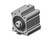 SMC CQ2A50-30DZ-XC6 Compact Cylinder, Cq2-Z