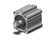 SMC CQ2B63-50DMZ Compact Cylinder, Cq2-Z