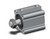 SMC CQ2A50-45DCMZ Compact Cylinder, Cq2-Z
