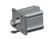 SMC CQ2F63-50DMZ Compact Cylinder, Cq2-Z