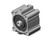 SMC CQ2A63-25DZ-XC6 Compact Cylinder, Cq2-Z