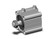 SMC CDQ2B63F-30DMZ-M9NWZ Compact Cylinder, Cq2-Z