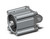 SMC CDQ2D100-45DCZ Compact Cylinder, Cq2-Z