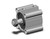 SMC CDQ2B80-30DMZ-M9NWZ Compact Cylinder, Cq2-Z