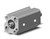 SMC CDQ2WB12-10DCZ Compact Cylinder, Cq2-Z