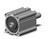 SMC CDQ2WB100-75DZ Compact Cylinder