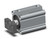 SMC CDQ2B50-50DZ-E-M9PSAPC Compact Cylinder, Cq2-Z