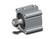 SMC CQ2A63-30DMZ Compact Cylinder, Cq2-Z