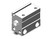 SMC CDUJB20-20D compact cylinder cyl, free mount, dbl acting