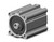 SMC NCDQ2B100-100DZ-XC6 Compact Cylinder, Ncq2-Z