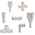 SMC KQ2H01-34NP fitting, male connector Pack of 10