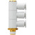 SMC KQ2VT06-02AS1 KQ2VT Series Oval Type Metric Size One-touch Fittings Connection Thread