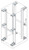 ABB EB8001  ab eb8001 2interm.bracketsrackfixce