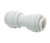 John Guest CI0412W White Acetal Union Connector 3/8  Pack of 10