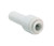John Guest CI061208W White Acetal Reducer 3/8 Stem OD - 1/4 Tube OD Pack of 10