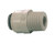 John Guest PM010803S Gray Acetal Male Connector 5/16 x 3/8 BSPT  Bag of 10